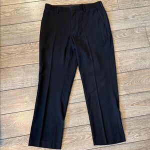 Apt. 9 Black Straight-Leg Dress Pants